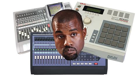 What software does Kanye use, and how does it influence his creative process?